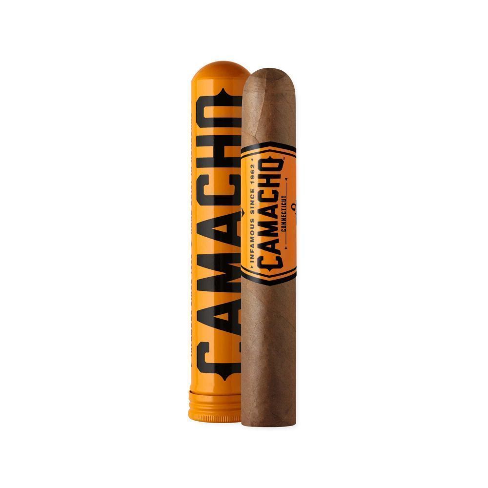 Camacho Connecticut Robusto in Alutube