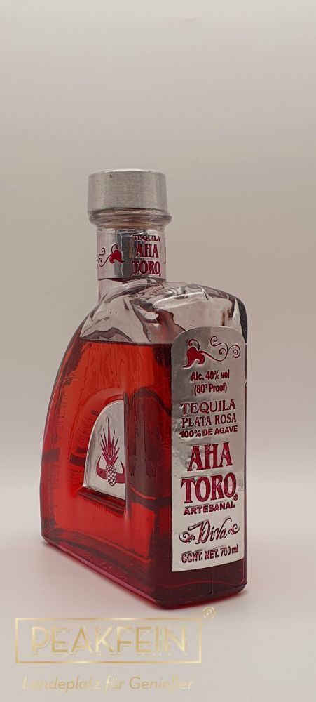 AHA Toro Rosa Diva Plata Tequila