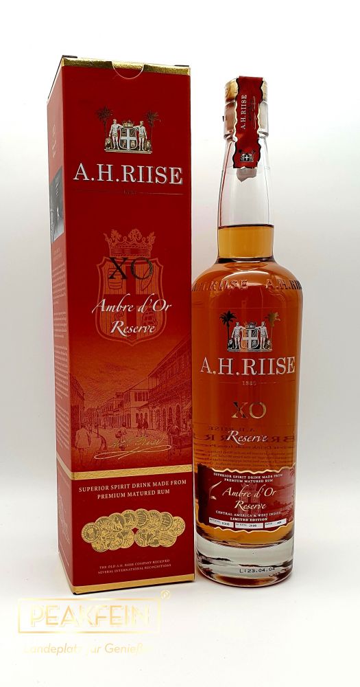 Old St. Croix A.H. Riise XO Reserve Ambre d'Or Sauternes Cask Rum