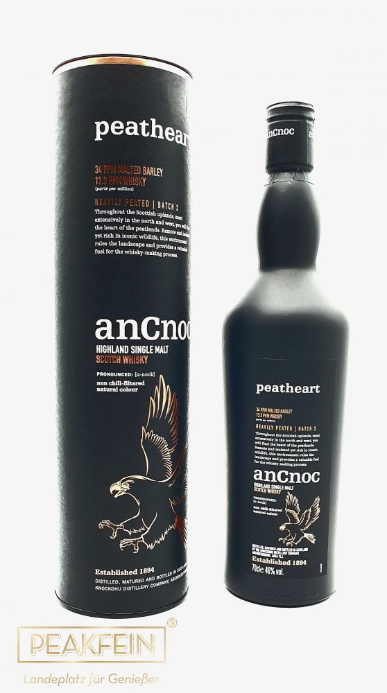 AnCnoc Peatheart Batch 3
