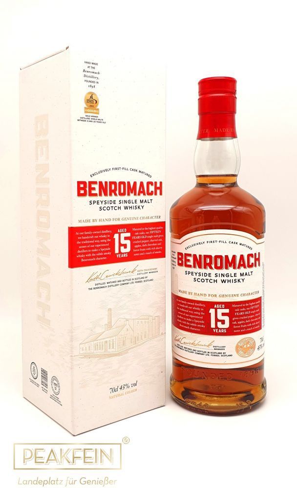 Benromach 15 Jahre Single Malt Whisky