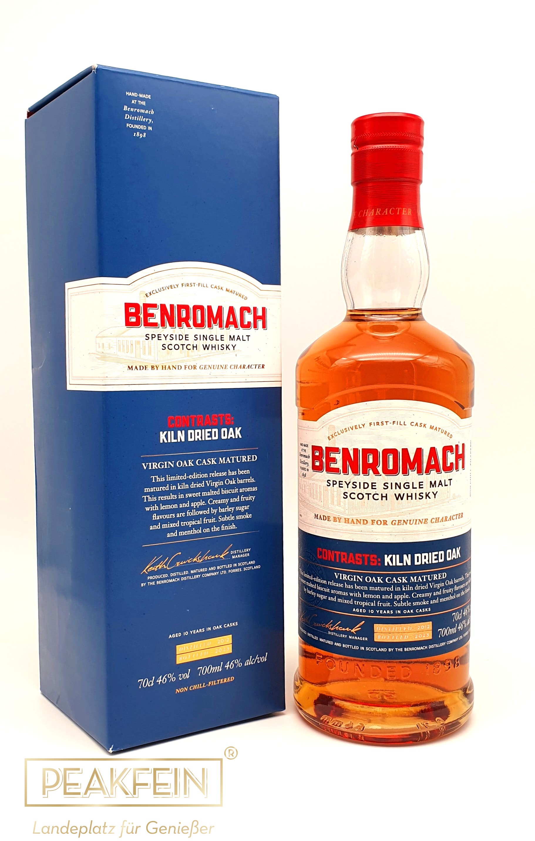Benromach 10 Jahre Contrasts Kiln Dried Oak