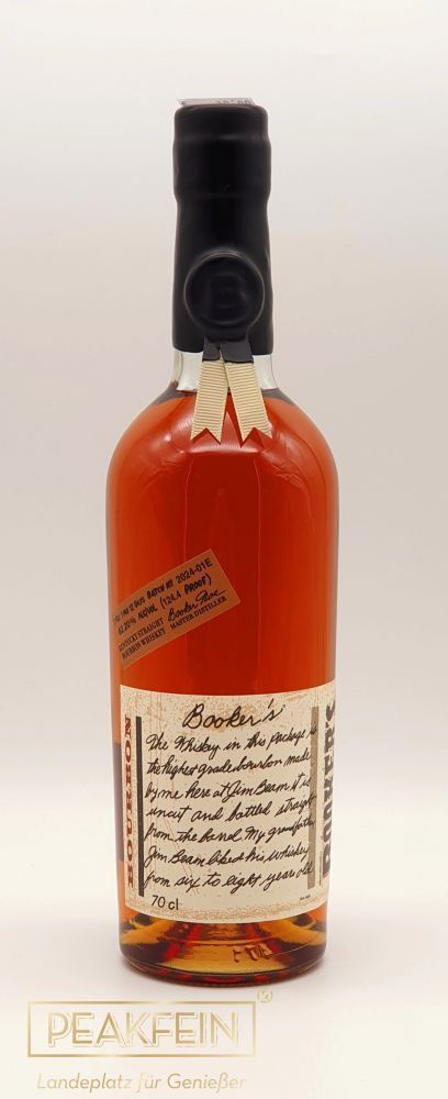 Bookers Bourbon 7 Jahre Batch No. 2024-01E