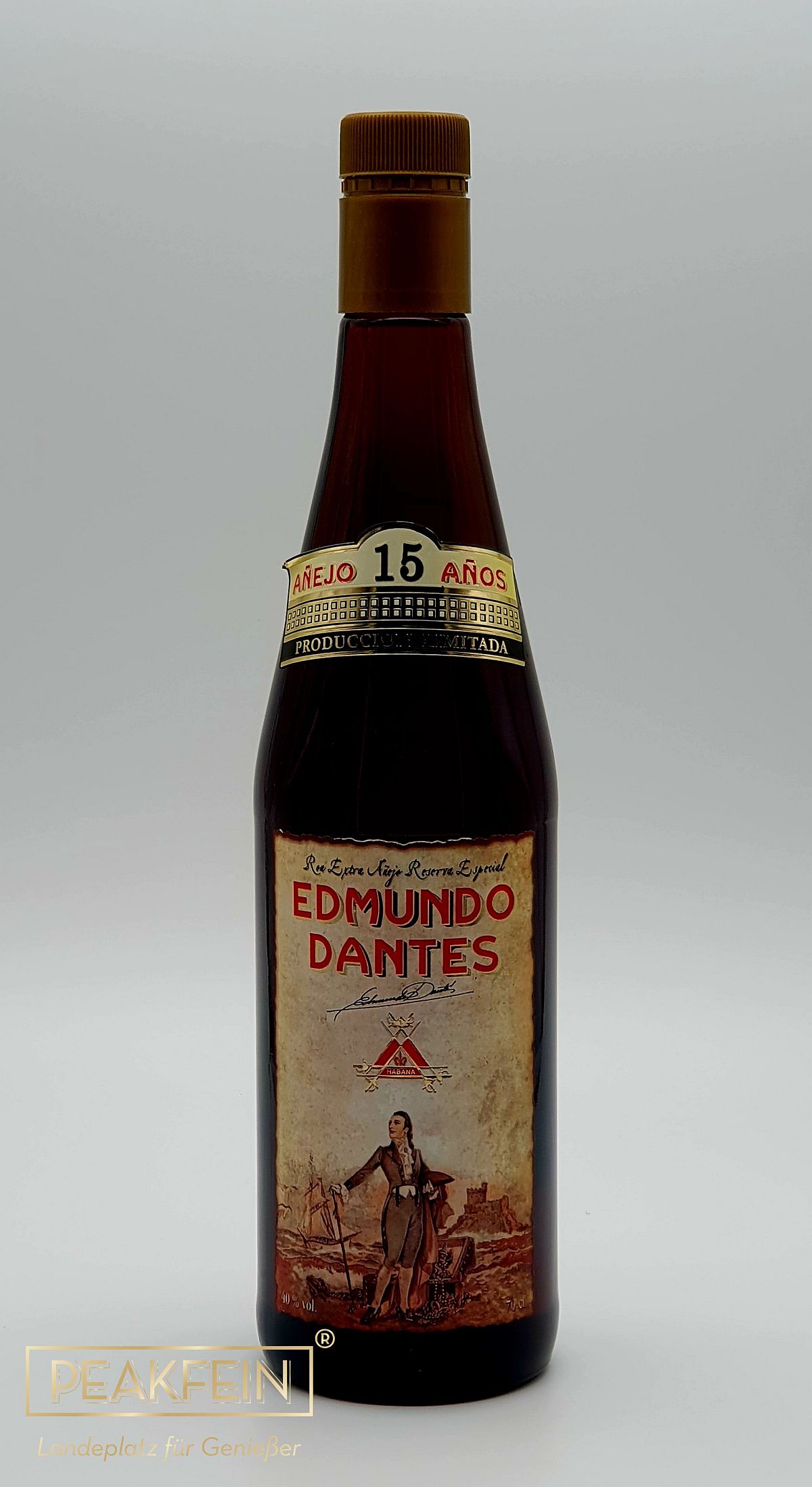 Edmundo Dantes Old Extra Anejo 15 Jahre Limitada Rum