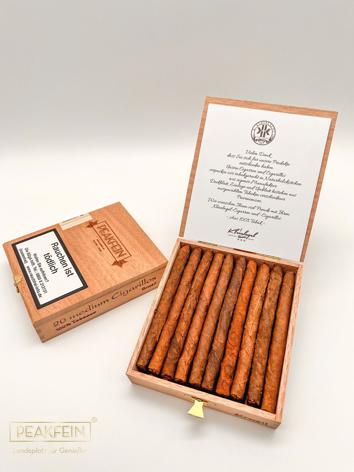 PEAKFEIN® Medium Cigarillos Brasil