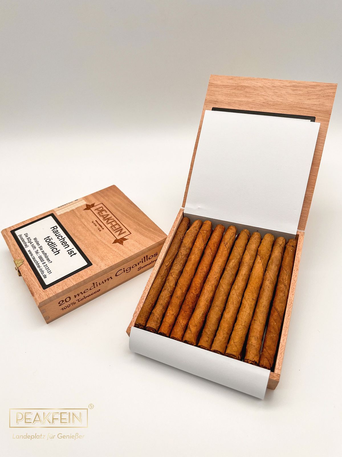 PEAKFEIN® Medium Cigarillos Sumatra