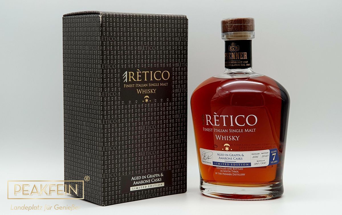 Psenner eRètico - Single Malt Whisky Aged 7 Years in Grappa & Amarone Casks