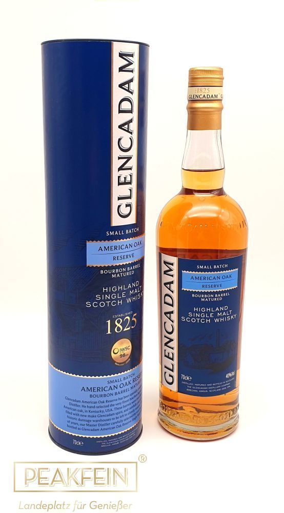Glencadam American Oak Reserve Small Batch Single Malt Whisky