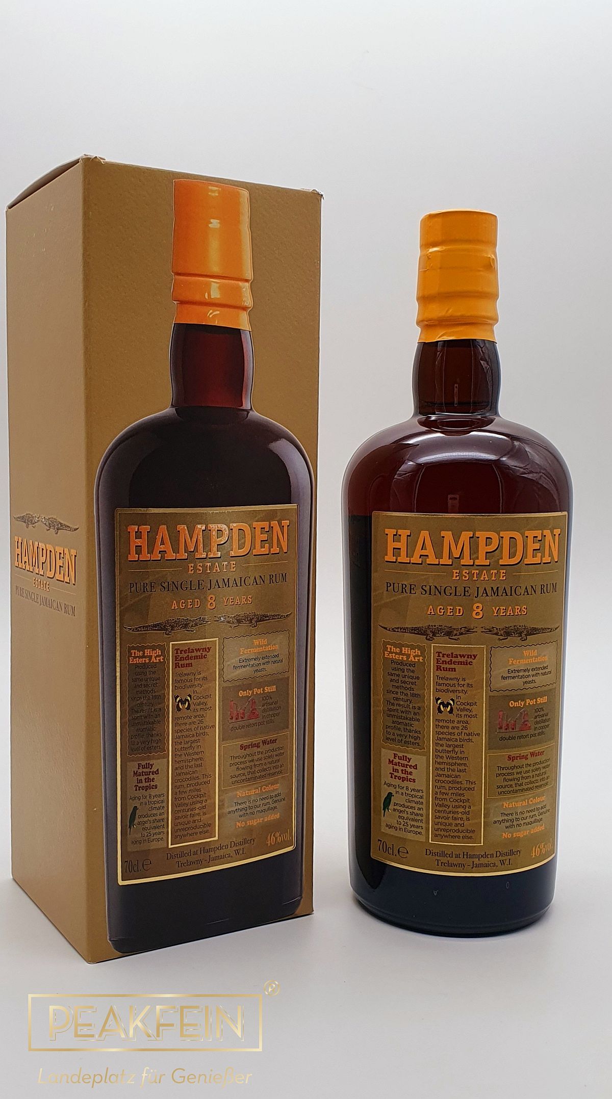 Hampden Estate Pure Single Jamaican Rum 8 Jahre