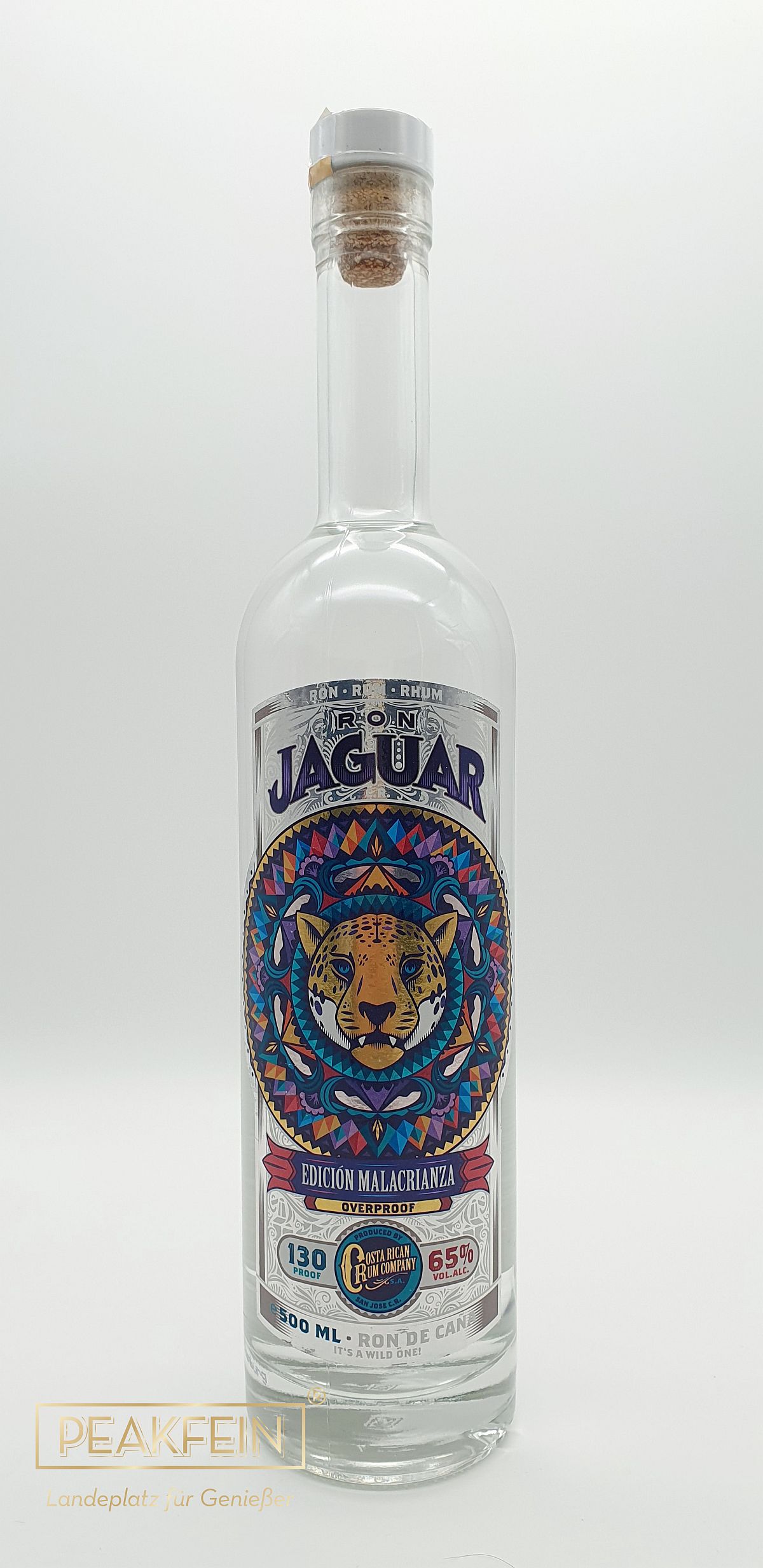 Ron Jaguar Edición Malacrianza White Overproof Rum