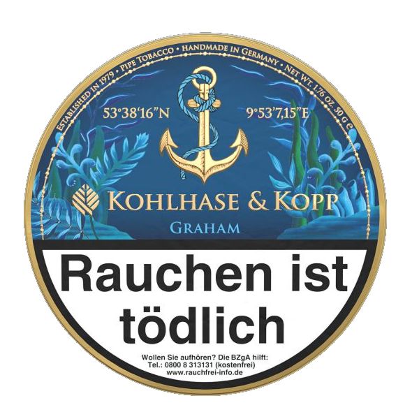 Kopp Tobaccos Caribbean Blue Graham