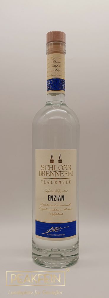 Lantenhammer Schlossbrennerei Tegernsee Enzian Brand