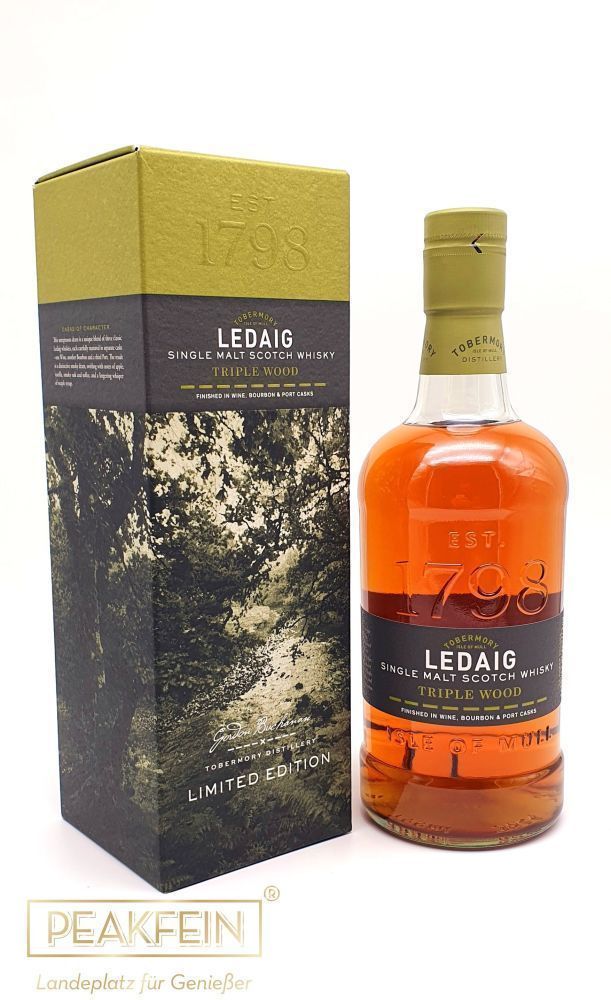 Ledaig Triple Wood Limited Edition 2024 Single Malt Whisky