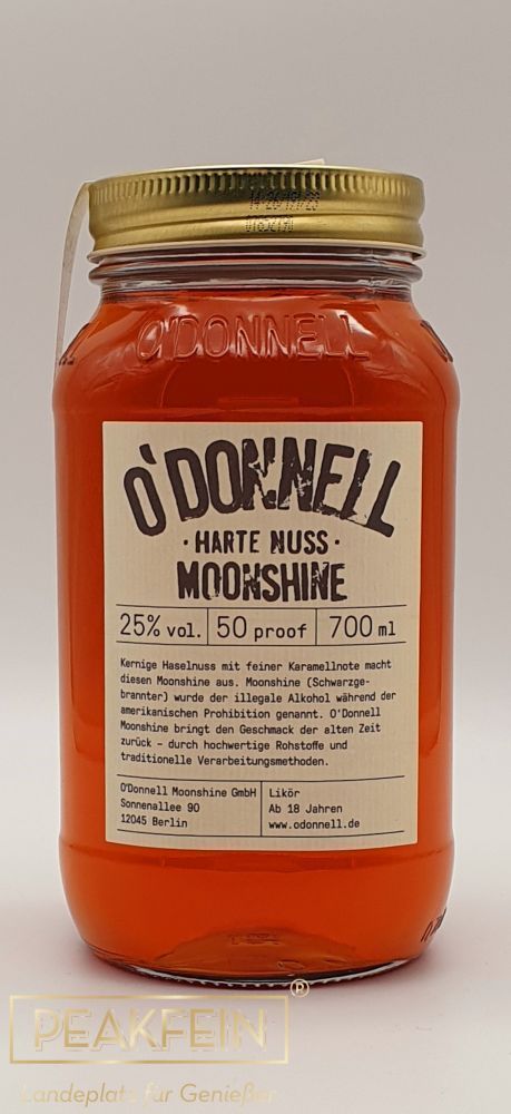 O'Donnell Moonshine Harte Nuss Likör