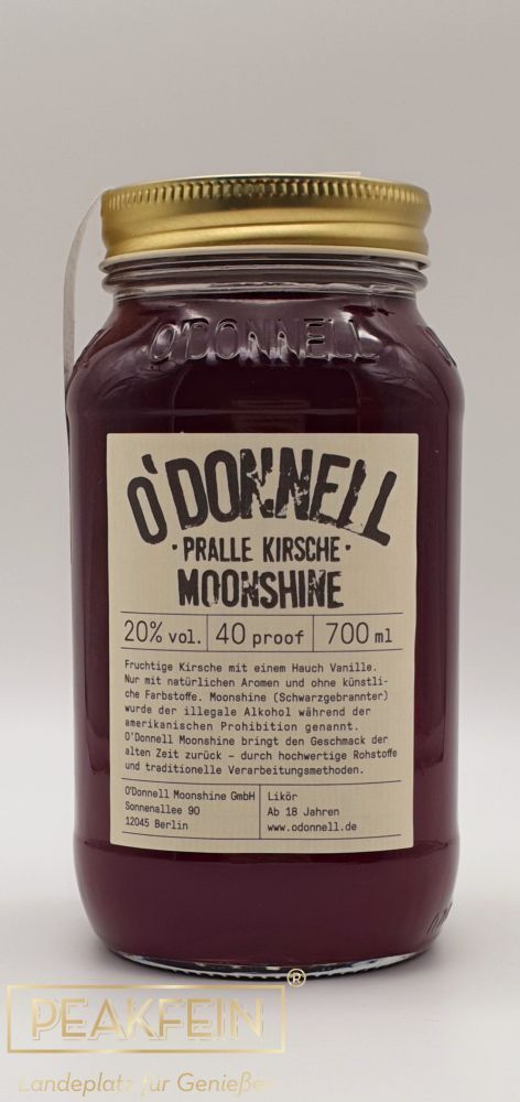 O'Donnell Moonshine Pralle Kirsche Likör