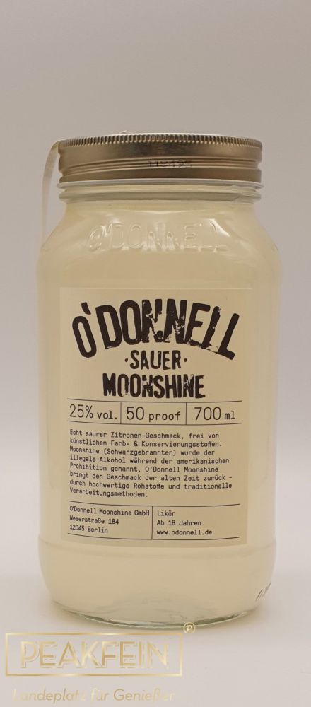 O'Donnell Moonshine Sauer Likör