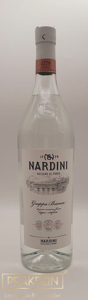 Nardini Grappa Bianca 1,0l - Bassano Al Ponte