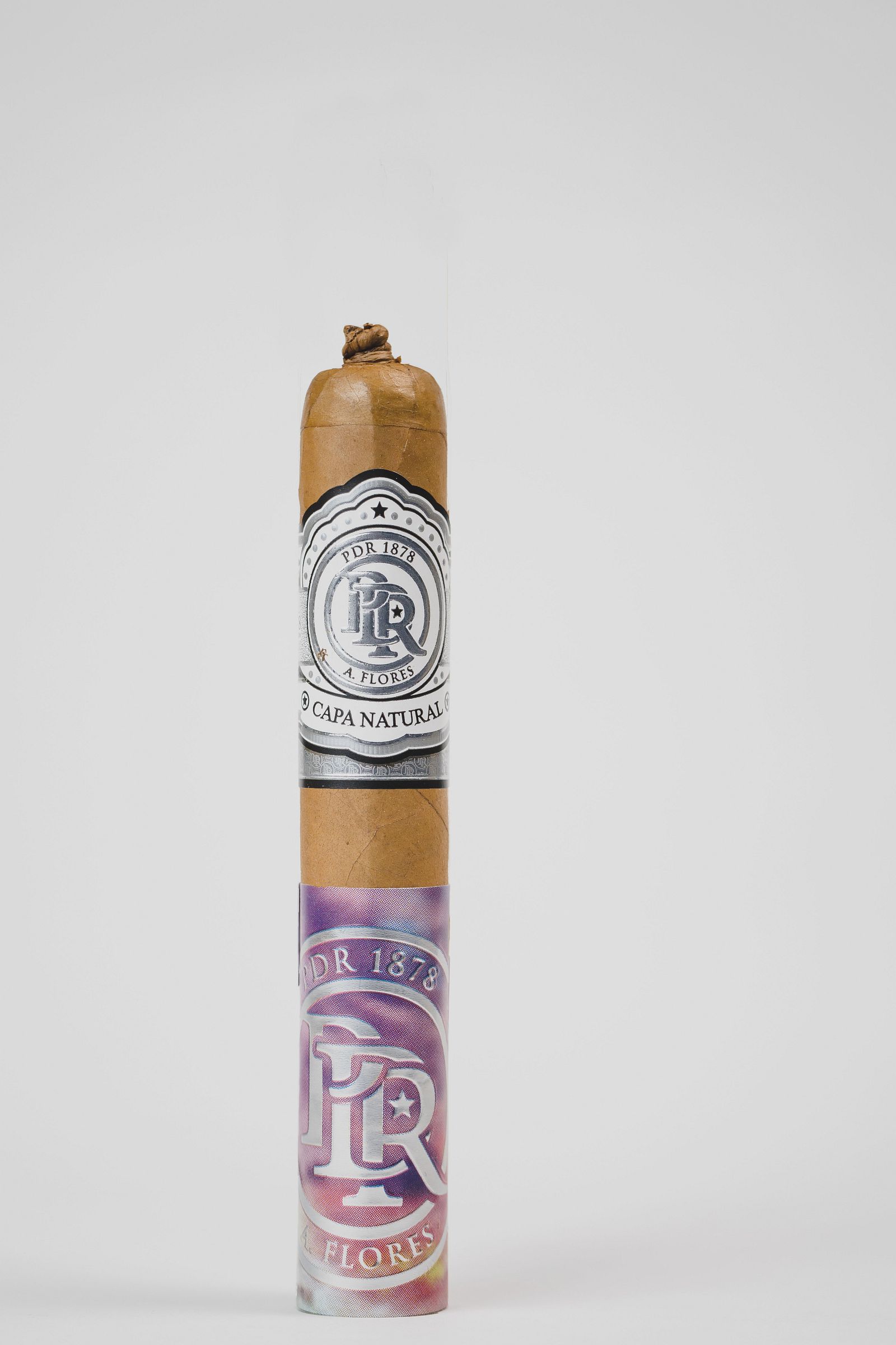 PDR 1878 Capa Natural Shade Grown Robusto