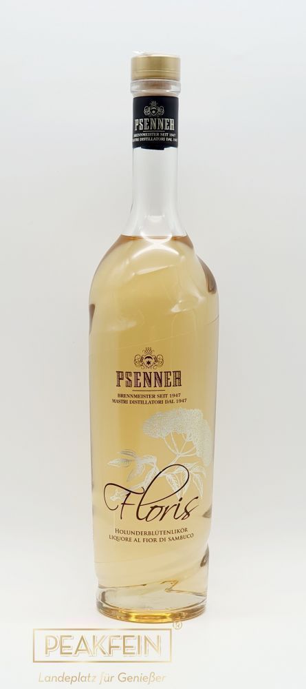 Psenner Floris Holunder Likör mit Aprikosenbrand