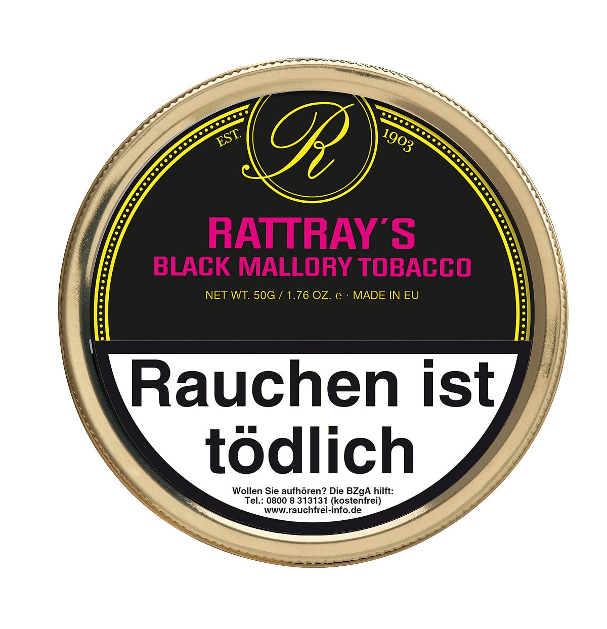 Rattrays Black Mallory 100g