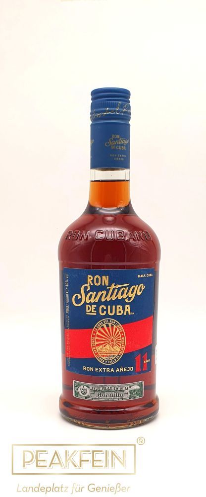 Santiago de Cuba Extra Anejo 11 Años Rum