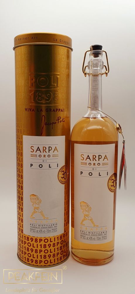 Poli Sarpa Oro di Poli in Tubo Grappa