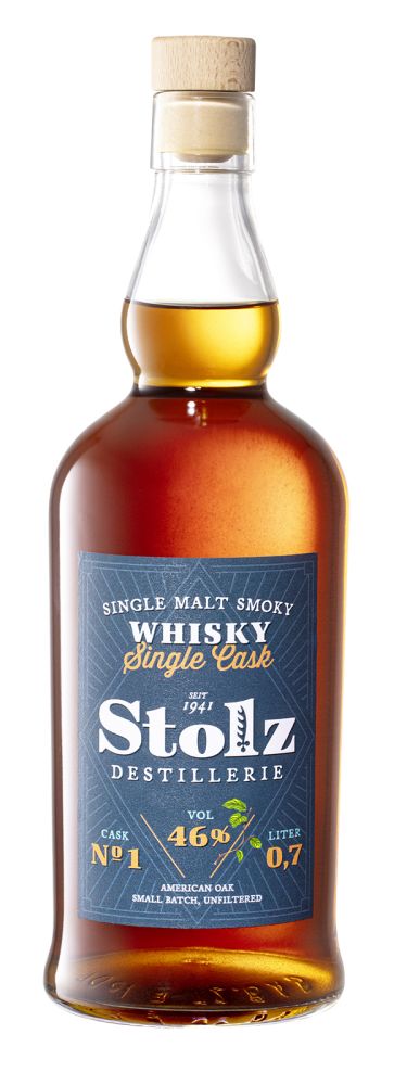 Stolz Single Malt Smoky Whisky Single Cask 700ml