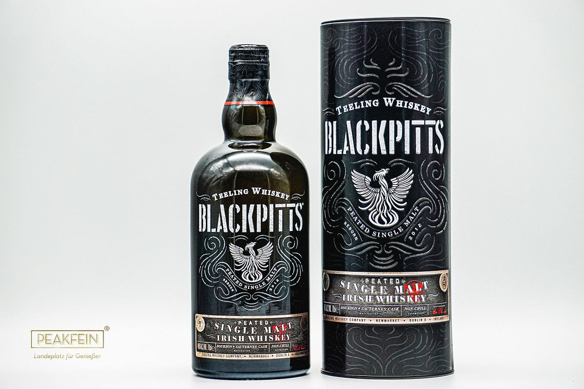Teeling Blackpitts Peated Single Malt Whiskey