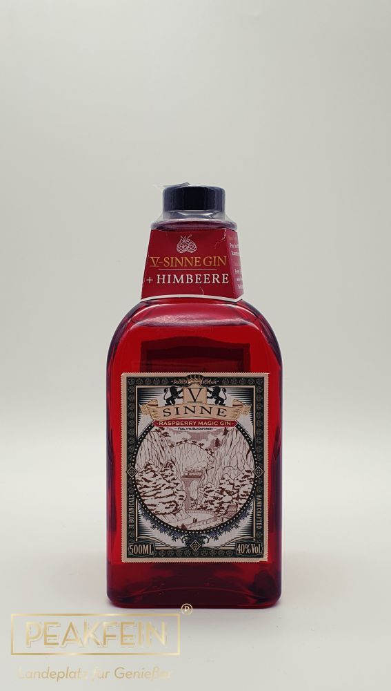 V-SINNE Schwarzwald Raspberry Magic Gin