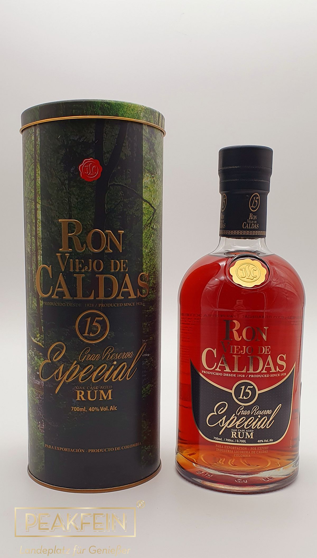 Viejo de Caldas Gran Reserva Especial 15 Años Rum