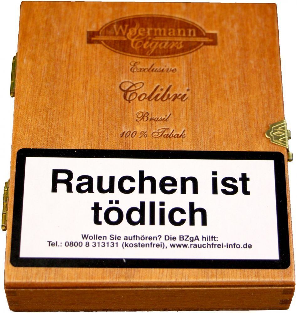 Woermann Cigars Exclusive Serie Brasil Colibri Cigarillos