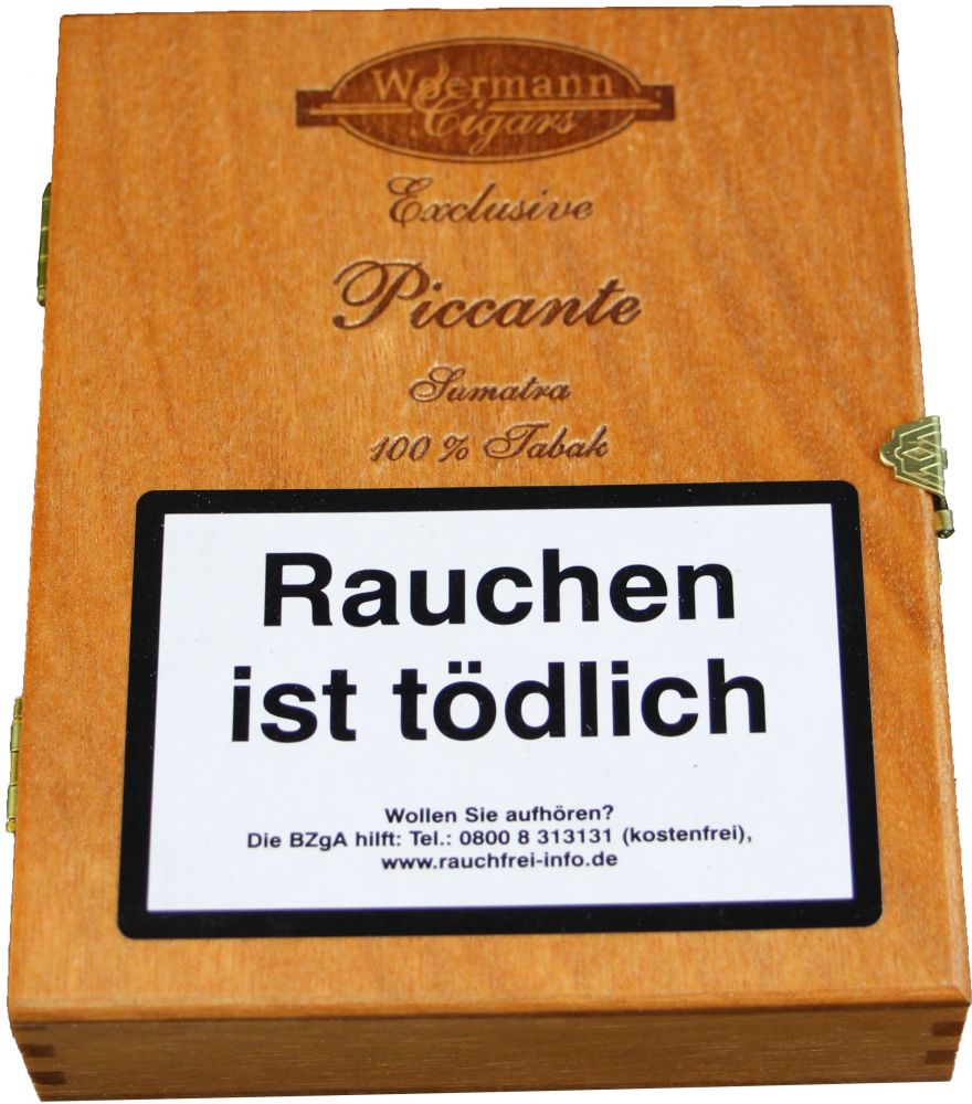 Woermann Cigars Exclusive Serie Sumatra Piccante Cigarillos