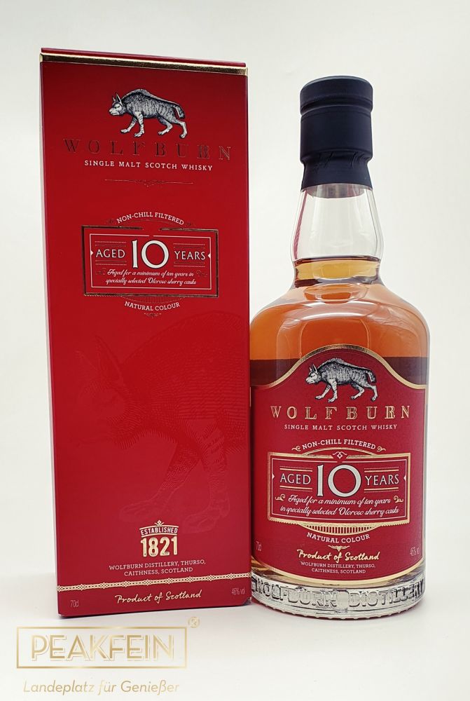 Wolfburn 10 Jahre Oloroso Sherry Casks